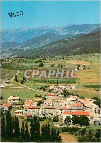 Moderne Karte Vesc (Drome) Vue Generale