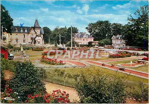 Moderne Karte Bagnoles de l'Orne (Orne) le Golf Miniature