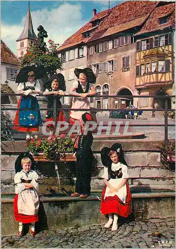 Cartes postales moderne l'Alsace Pittoresque Laquelle Choisir Folklore