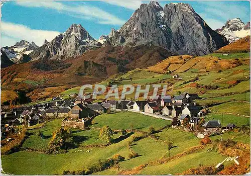 Cartes postales moderne Lescun les Pyrenees les Aiguilles d'Ansabere