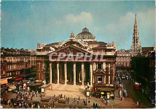 Cartes postales moderne Bruxelles la Bourse