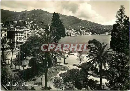 Moderne Karte Rapallo Panorama