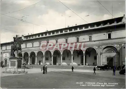 Cartes postales moderne Firenze Plazza Annunziata