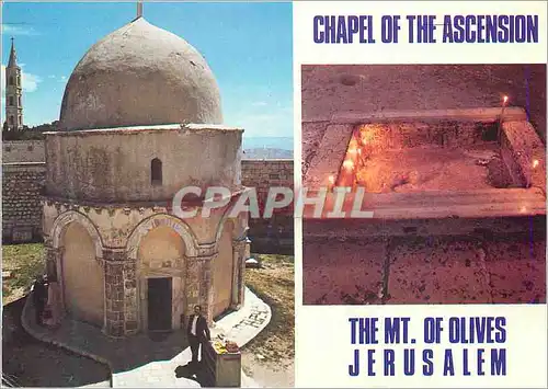 Cartes postales moderne The MT of Olives Jerusalem Chapel of the Ascension