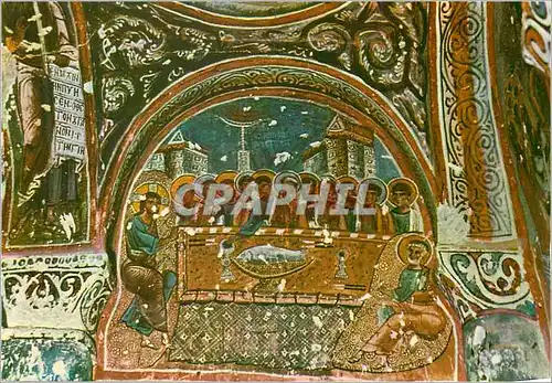 Moderne Karte Goreme Turkey from the Rock Churches