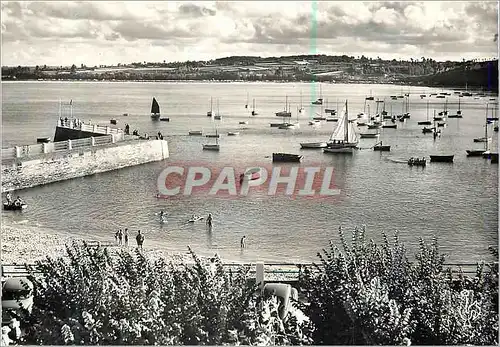 Cartes postales moderne Locquirec (Finistere) La Flotille au Repos dans le Port Bateaux