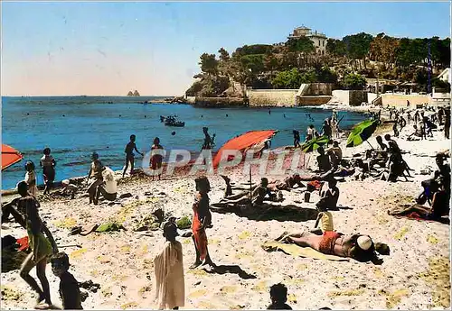 Moderne Karte Seyne sur Mer (Var) La Plage des Sablettes