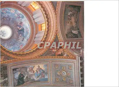 Moderne Karte Rome Basilique des Saints Jean et Paul sur le Celius