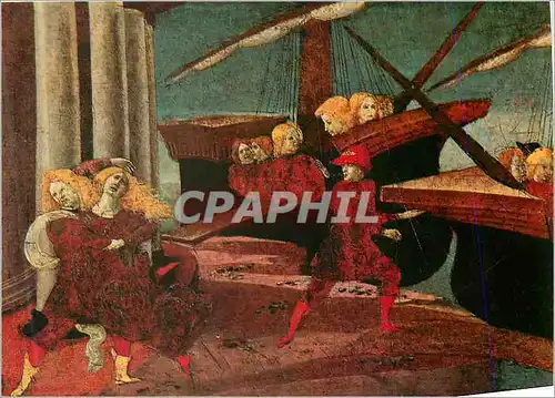 Cartes postales moderne Liberale da Verona (Verone Vers 1445 1529) L'Enlevement d'Helene (vers 1470)