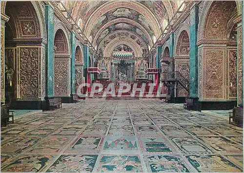 Moderne Karte Malta Interior of St John's Co Cathedral