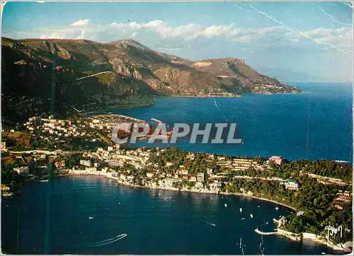 Moderne Karte Cap Ferrat (Alpes Maritimes) La Cote d'Azur Couleurs et Lumieres de France Miracle de la Nature