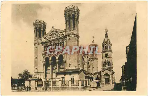 Cartes postales Lyon (Rhone) La Douce France Basilique de N D de Fourviere