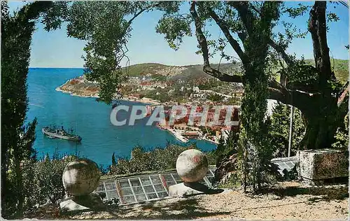 Cartes postales moderne Villefranche sur Mer La Cote d'Azur Jardin Provencal