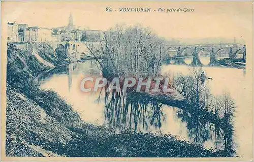 Cartes postales Montauban Vue prise du Cours