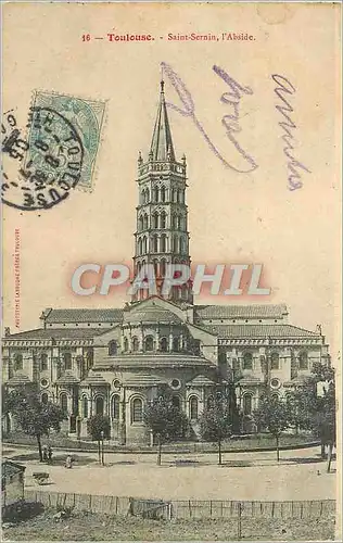 Cartes postales Toulouse Saint Servin L'Abside