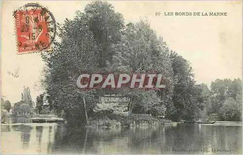 Cartes postales Les Bords de la Marne Restaurant de L'ile