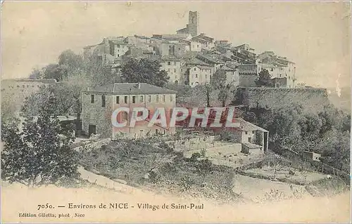 Cartes postales Environs de Nice Village de Saint Paul