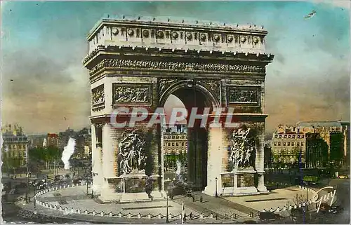 Moderne Karte Paris et ses Merveilles Arc de Triomphe de l'Etoile (1806 1836)