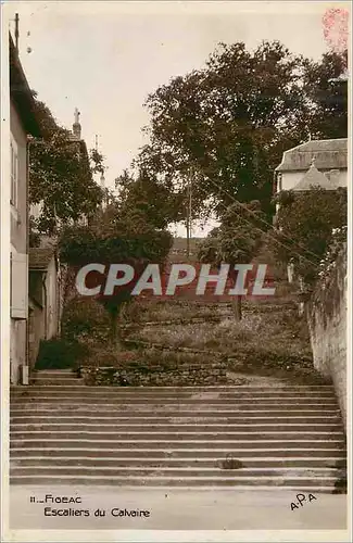 Cartes postales moderne Figeac Escaliers du Calvaire