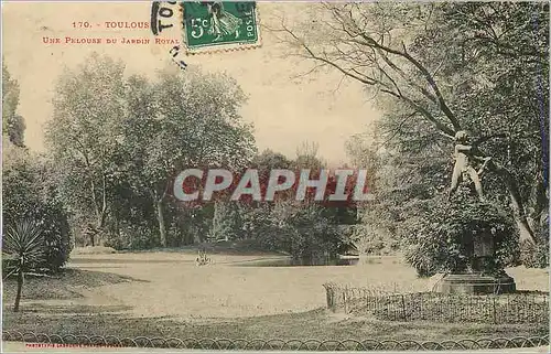 Cartes postales Toulouse Une Pelouse du Jardin Royal