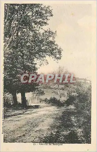 Cartes postales Chemin du Bousquet