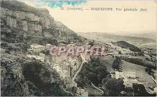 Cartes postales Roquefort (Aveyron) Vue Generale (Est)