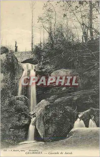 Cartes postales Chambery Cascade de Jacob