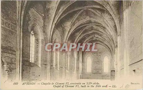 Ansichtskarte AK Avignon Chapelle de Clement VI Contruite au XIVe Siecle