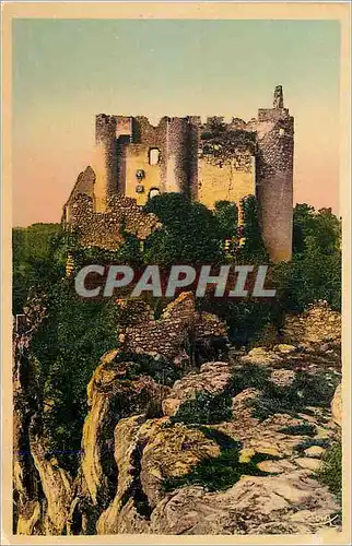 Cartes postales Angles sur l'Anglin (Vienne) Ruines du Donjon