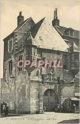 Cartes postales Honfleur La Lieutenance