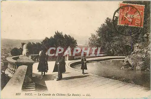 Cartes postales Nice La Cascade du Chateau (Le Bassin)