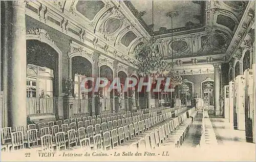 Ansichtskarte AK Vichy Interieur du Casino La Salle des Fetes