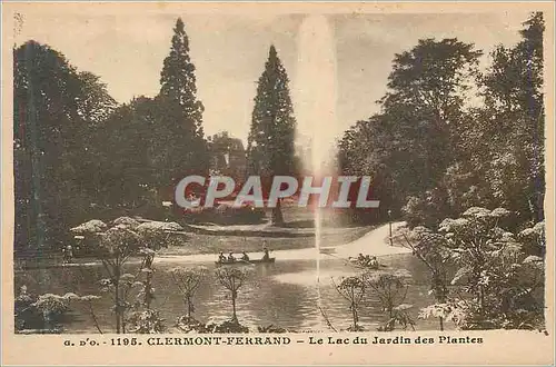 Cartes postales Clermont Ferrand Le Lac du Jardin des Plantes