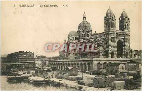 Cartes postales Marseille La Cathedrale