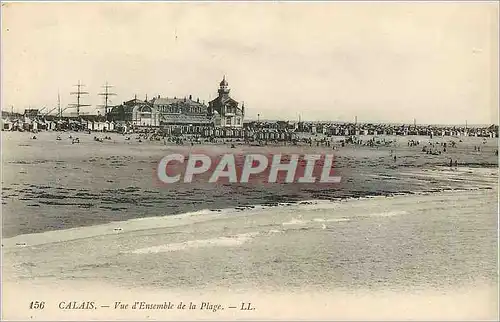 Cartes postales Calais Vue d'Ensemble de la Plage