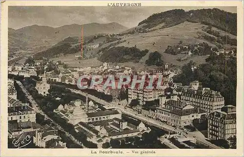 Cartes postales La Bourboule L'Auvergne Vue Generale