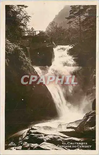 Cartes postales moderne Cauterets Cascade du Cerizet