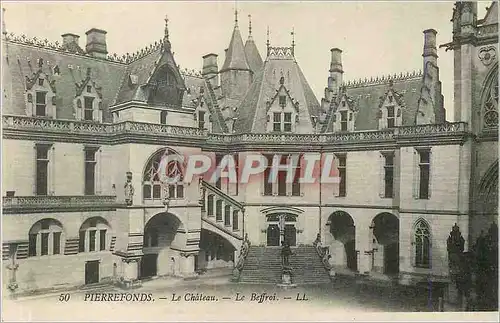 Cartes postales Pierrefonds Le Chateaux Le Beffroi