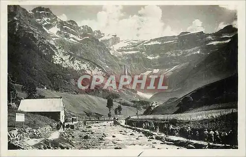 Moderne Karte Gavarnie Le Cirque et le Gave