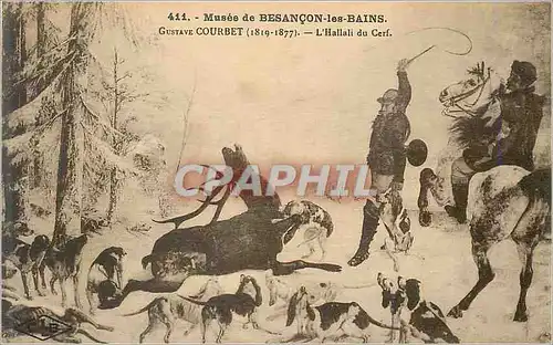 Cartes postales Musee de Besancon les Bains Gustave Courbet (1819 1877)