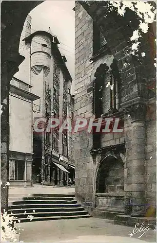 Cartes postales moderne Tulle (Correze) Porche de la Cathedrale et Maison Renaissance