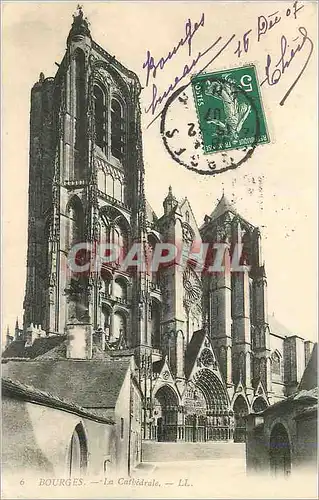 Cartes postales Bourges La Cathedrale