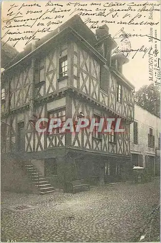 Cartes postales Marcigny Maison a Bois