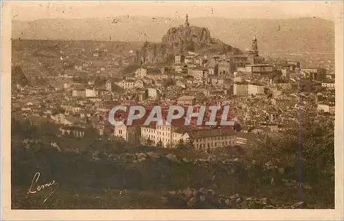 Ansichtskarte AK Le Puy en Velay (Hte L) alt 630 m Vue Generale