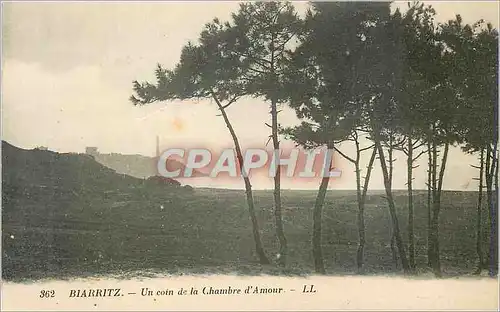 Ansichtskarte AK Biarritz Un Coin de la Chambre d'Amour