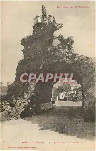 Cartes postales Biarritz La Rocher