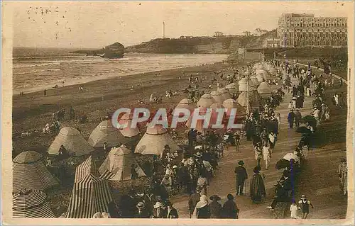 Cartes postales Biarritz La Grande Plage
