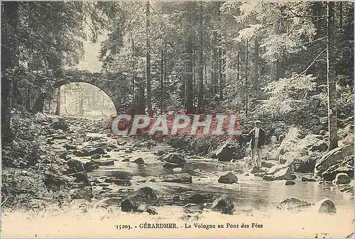 Cartes postales Gerardmer La Vologne au Pont des Fees
