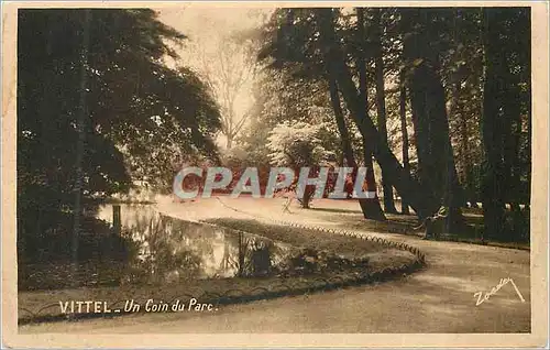 Ansichtskarte AK Vittel Un Coin du Parc