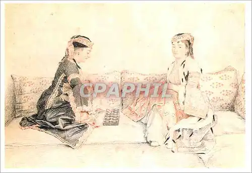 Cartes postales moderne Louvre Exposition Jean Etienne Liotard 1992 Deux Dames Grecques